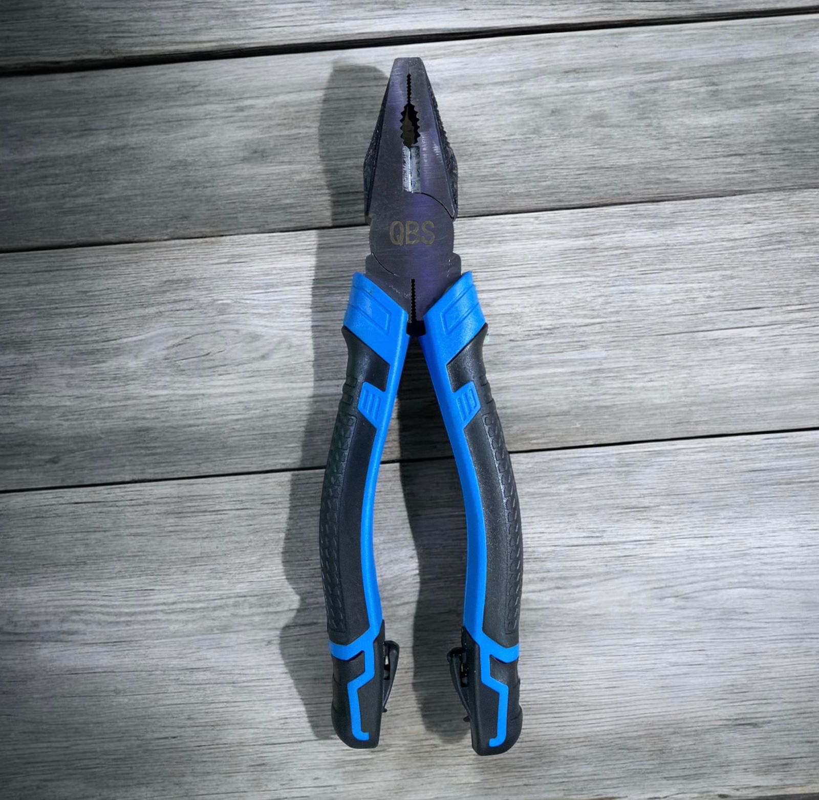 QBS Blue & Black Combination Pliers