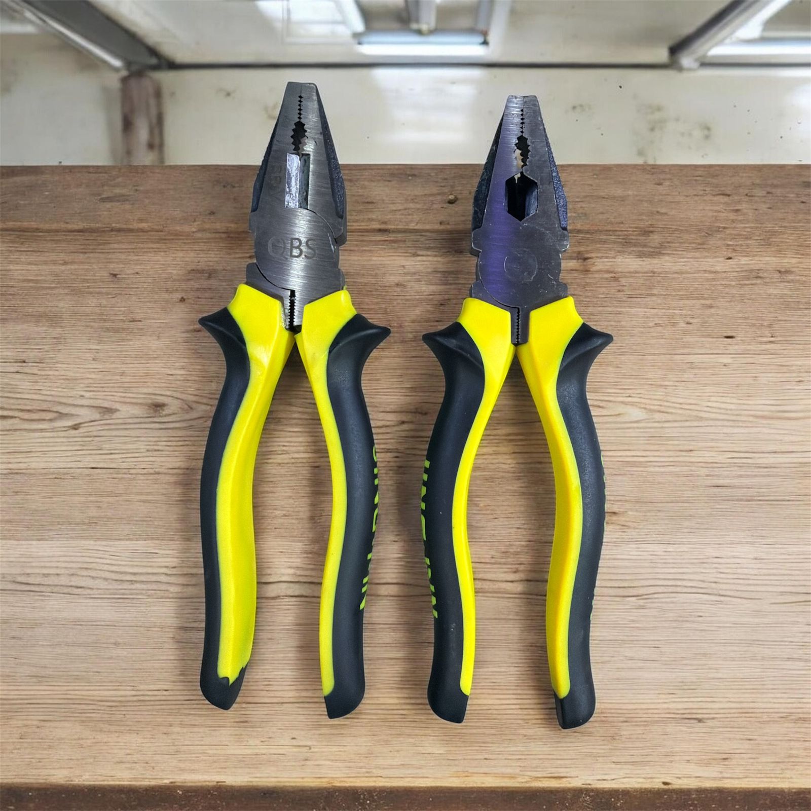 QBS Yellow & Black Combination Pliers