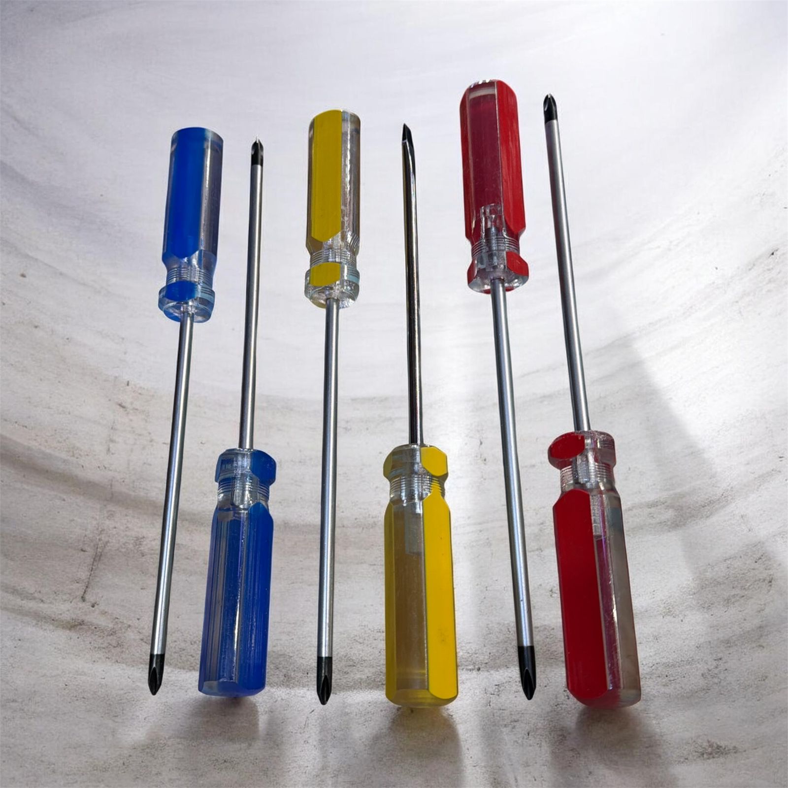Coloured-Handle Screwdrivers