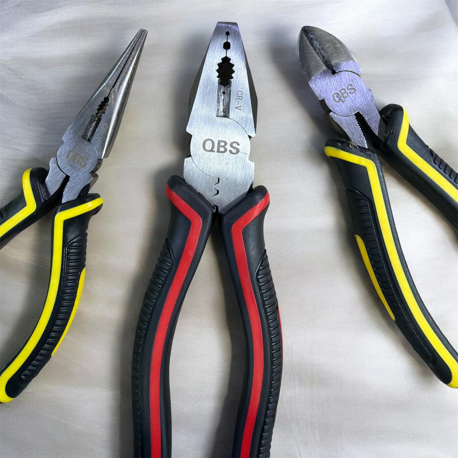 QBS Yellow & Black Diagonal Cutting Pliers